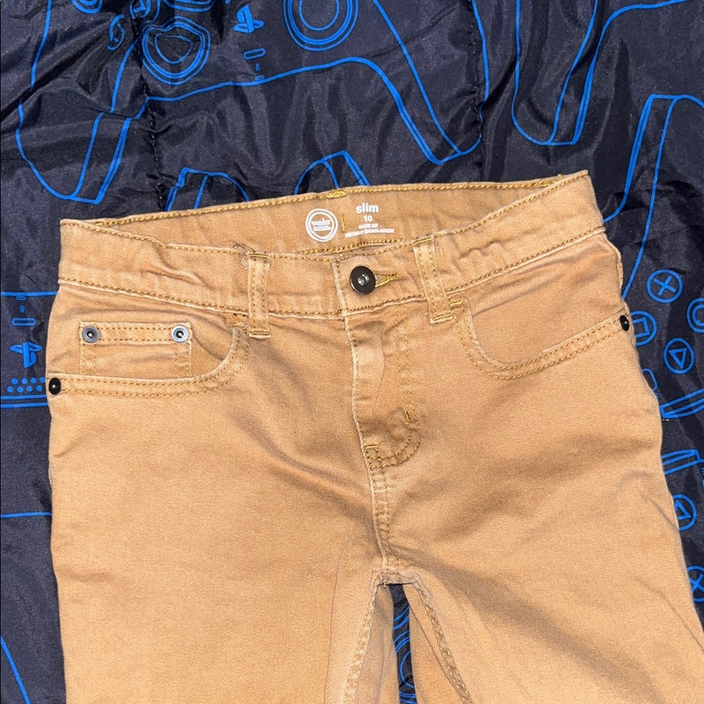 Wonder Nation Kids Tan Casual Pants